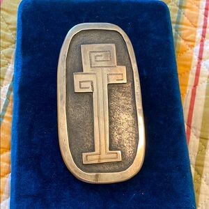 Silver Geometric bold statement pendant